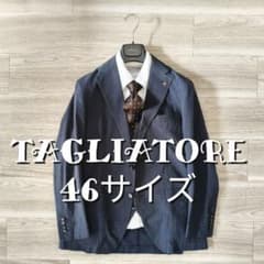 ジャグおじさん様　TAGLIATORE 46 ジャケット ネイビー シアサッカー ジャグおじさん様 TAGLIATORE 46 ジャケット ネイビー シアサッカー