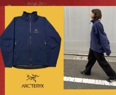 スペシャルArc’teryx 金刺繍 Navy Gamma M Jacket 紺 スペシャルArc'teryx 金刺繍 Navy Gamma M Jacket 紺 - メルカリ