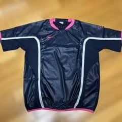 Nike 半袖ウインドブレーカー　M ネイビー/ピンクのサムネイル