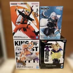 未開封】ジャンプ作品フィギュア4点セット - メルカリ