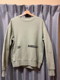 AMBUSH クルーネック スウェット ライトグリーンのサムネイル