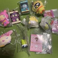 サンリオ キャラクター ストラップ まとめ売りのサムネイル