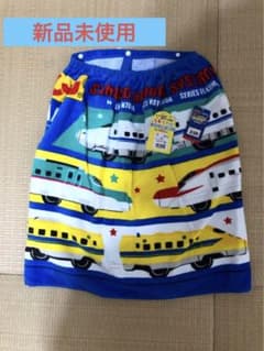 新品未使用プラレールのラップタオルです。60cmのサムネイル