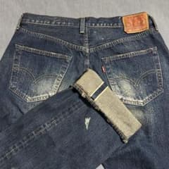 【W34】LEVI'S 50S-XX デニムパンツ 90s リーバイス Levi's - 90s USA製 リーバイス Levi's 505 W34 デニムパンツ 鬼