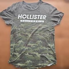 Hollister カモフラージュ Tシャツ Sサイズのサムネイル