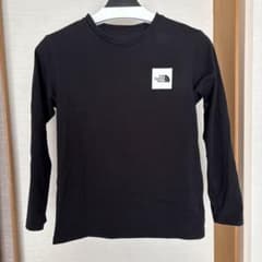 THE NORTH FACE キッズ 長袖カットソー ブラックのサムネイル