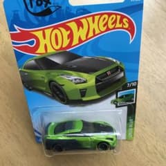 ホットウィール R35 GT-R TFOX グリーン GUACZILLAのサムネイル