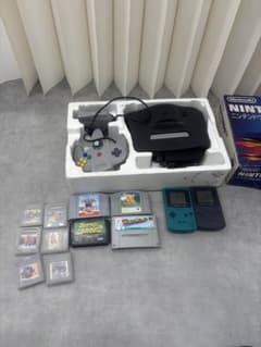 ゲーム機　まとめ売り ジャンク】任天堂 ゲーム機・ソフト まとめ売り / 64/ゲームボーイ