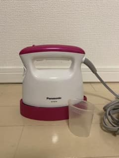 Panasonic 衣類スチーマー ビビッドピンク調 NI-FS310-VPのサムネイル