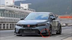 Civic Type R FL5 M＆M フロントスポイラー 助手席側 - メルカリ