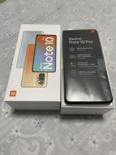 Xiaomi Redmi Note 10 Pro 国内版 オニキスグレーのサムネイル
