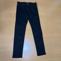 ANTIQUOLOTHES メンズ デニムパンツ ブラックのサムネイル