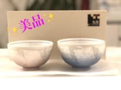 九谷焼　夫婦茶碗　銀彩/宗秀窯のサムネイル