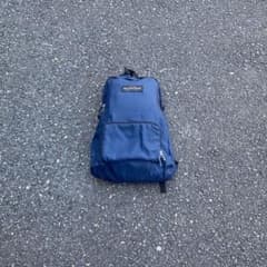 90s モンベル パッカブル ナイロン バックパック ネイビー - メルカリ