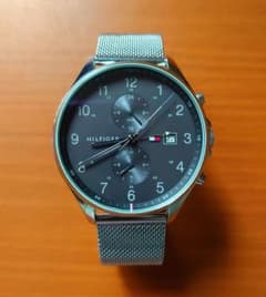 TOMMY HILFIGER メンズ腕時計 メッシュベルト最終値下げ。のサムネイル