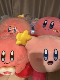 星のカービィ ぬいぐるみBIG 4点セット（A賞込み）のサムネイル