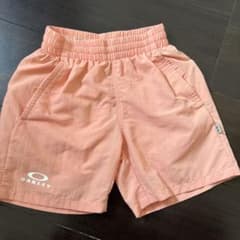 OAKLEY キッズ ハーフパンツ ピンク ロゴプリントのサムネイル