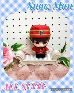 すのチルソフビ ALL SUITE ホテルマン風 衣装 SnowMan 服♪ - メルカリ