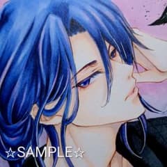 m*a様 手描きイラスト 【花宵−彼炎−】 創作 オリジナル 手描きイラスト 【花宵・異−静羽−】 創作 オリジナル - メルカリ