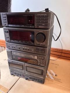 SONY CD・MD・カセットデッキコンポ SONY コンポ CD・カセットデッキ - メルカリ