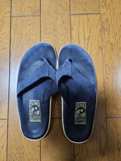 ISLAND SLIPPER スエード サンダル ネイビー - メルカリ