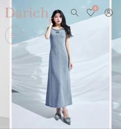 Darich デニムロングワンピースのサムネイル
