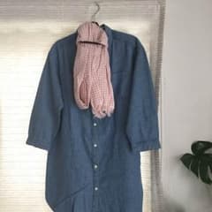 無印良品 新品 七分袖チュニックとストールのサムネイル