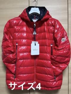 新品タグ付き！モンクレール　ライトダウン　フード付き　サイズ4のサムネイル