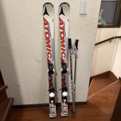 アトミック ATOMIC スキー ストックセット 130cm 中古品 - メルカリ
