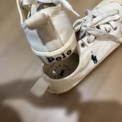 Polo Ralph Lauren キャンバス スニーカー ホワイトのサムネイル