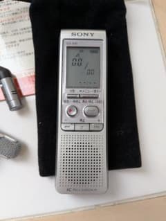 SONY ICレコーダー ICD-140 シルバーのサムネイル