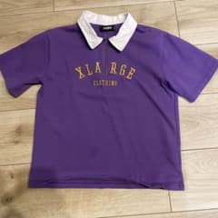 XLARGE 紫色 ポロシャツのサムネイル