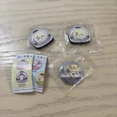 ちいかわ×くら寿司 マグネットシート 缶バッジ ハチワレ＆ラッコ
