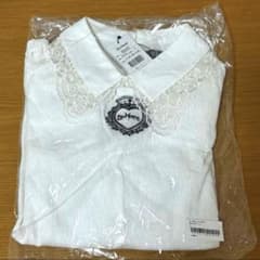 正規品 Lサイズ DimMoire おすましレース襟トップス【Black】 地雷 DimMoire【ディムモアール】おすましレース襟トップス/Black