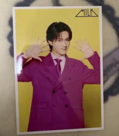 M!LK 山中柔太朗 シャカレボ 生写真 66杯目