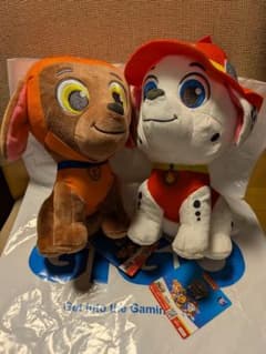 パウ・パトロール マーシャル・ズーマ2体セット