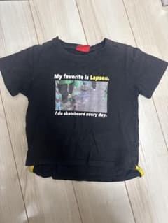 LAPSEN キッズ Tシャツ 110サイズ ブラックのサムネイル
