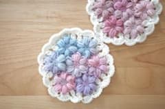 お花のポットマットのサムネイル