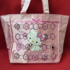 レア 2005年 チャーミーキティ サテンバッグ トートバッグ Sanrio