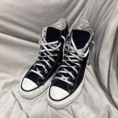 CONVERSE ALL STAR ブラック 日本製　US7 1/2　26㎝のサムネイル