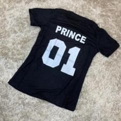 半袖 Tシャツ ベビー キッズ 130 黒 ブラック 男の子 薄手 プリンスのサムネイル