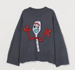 h＆m　ニット　フォーキーのサムネイル