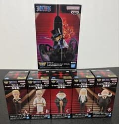 ワンピース ワーコレ 五老星 コンプリート 全5種 ＋ ログストーリーズ 