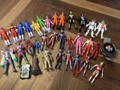 ヒーローおもちゃソフビ　33個セット売り　大特価のサムネイル