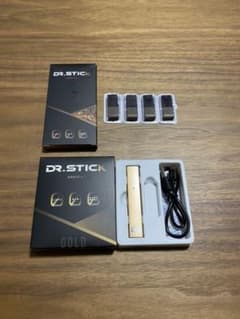 DR.STICKドクタースティック　スターターキッド　ゴールド　ポッド4個付のサムネイル