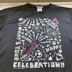 L　アディダス　Tシャツ