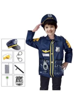 子供用 ハロウィン 警察官コスプレのサムネイル