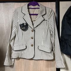 axes femme 薄手ストライプジャケットのサムネイル