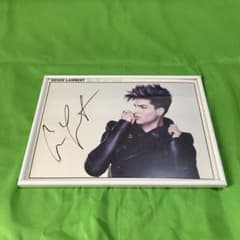 ADAM LAMBERT アダムランバート 直筆サイン入写真 非売品 - メルカリ