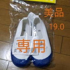 専用ページ【美品】幅広上靴　19.0のサムネイル